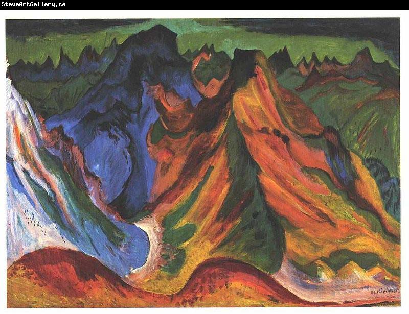 Ernst Ludwig Kirchner The mountain